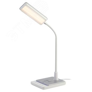Светильник настольный светодиодный NLED-499-10W-W светодиодный с основанием белый - фото 7