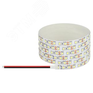 Изображение товара Лента светодиодная 9,6Вт/м 12В 6500К IP20 120LED/м LS2835-120LED-IP20-W-eco-5m (шт)