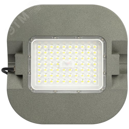 Светильник светодиодный садово-парковый ДСП 50Вт 5000K 6000Лм IP65 КСС Д серый SPP-505-0-50K-050 - фото 6