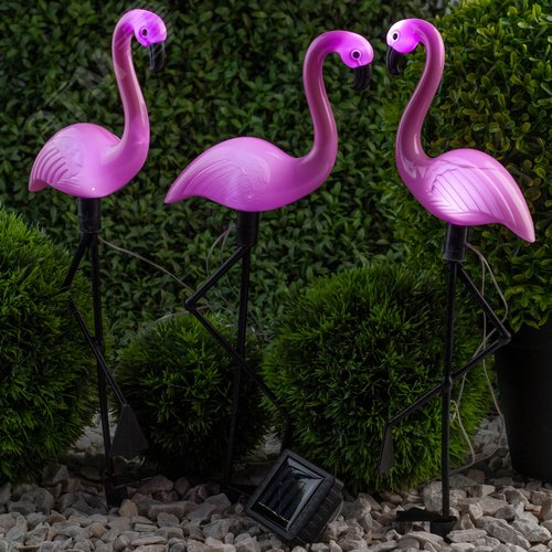 Светильник садовый на солнечной батарее, пластик, 3 шт. 52.5 см ERADF008-06 - фото 6