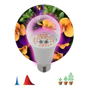 Светильник для растений FITO-12W-RB-E27 36/1728 - фото 2