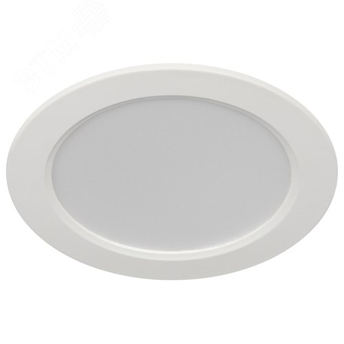 Светильник светодиодный встраиваемый LED 17-12-3K круглый 12Вт 3000К - фото 5