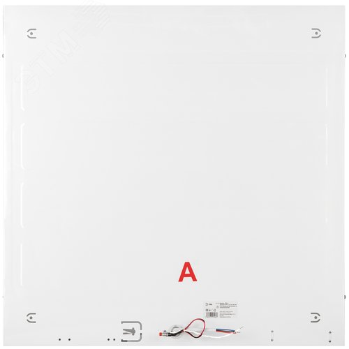 Светильник светодиодный ДВО/ДПО-40Вт 4000K с равномерным свечением со встроенным БАП 1час 595х595 SPO-1-40-4K-M-EM - фото 3