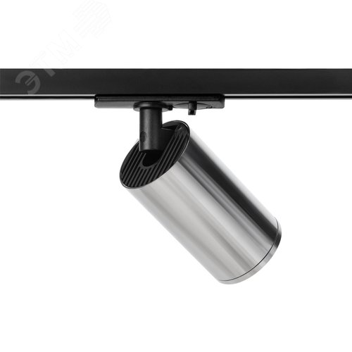 Светильник трековый однофазный TR39-GU10 СН MR16 хром лампа MR16 ( в комплект не входит) - фото 4