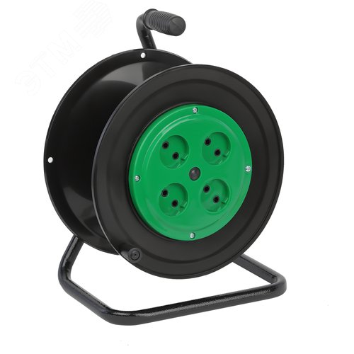 Изображение товара Катушка пластиковая RP-4 для подключения провода 4 розетки без заземления (шт)