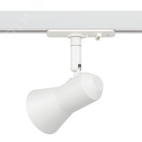 Светильник трековый однофазный TR37-GU10 WH под лампу MR16 белый - фото 3