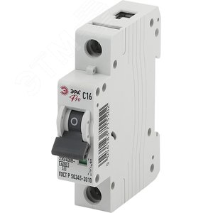 Изображение товара Выключатель автоматический PRO NO-901-44 ВА47-63 1P 16А кривая C 6кА (шт)