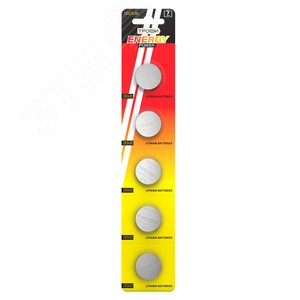 Батарейка Трофи CR2430 5BL ENERGY POWER Lithium (100/1000/32000) - фото 1