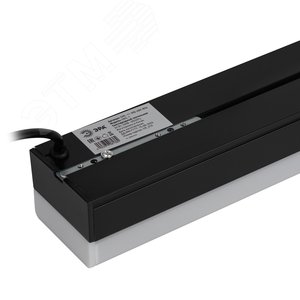 Светильник линейный светодиодный ДПО 24Вт 4000K 3000Лм 600x70x55 черный подвесной SML-11-WB-40K-В24 - фото 7