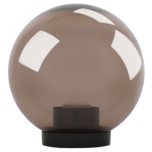 Светильник на опору/кронштейн НТУ 01-60-205 шар дымчатый IP44 Е27 max60Вт d200mm - фото 2