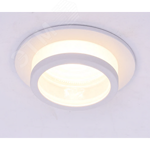 Светильник встраиваемый алюминиевый KL89 WH MR16/GU5.3 белый - фото 1