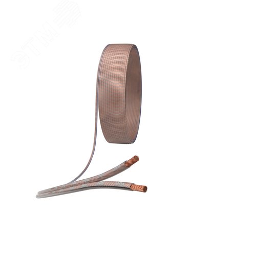 Изображение товара Акустический кабель 2х1,5 мм2 прозрачный 100м A-150-S (м)