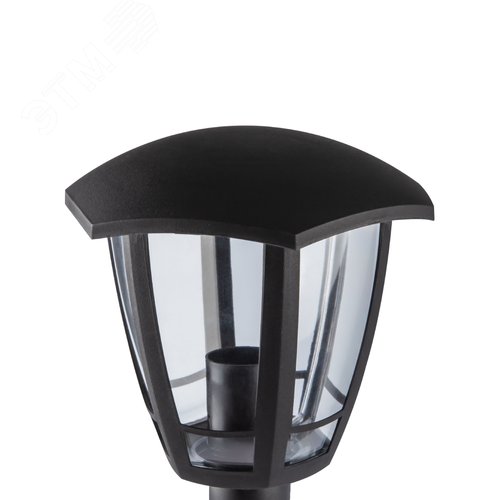 Светильник садово-парковый НТУ 07-40-004 Валенсия 3 черный 6 гранный напольный IP44 Е27 max 60Вт - фото 6