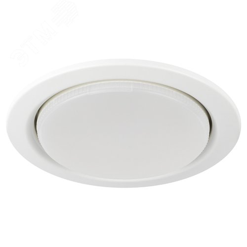 Светильник встраиваемый под лампу GX70 ST70 WH белый - фото 1
