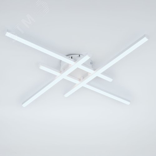 Светильник светодиодный потолочный ДПБ-62Вт 4 995Лм Модерн с ДУ Nora CLL-1-62-RC WH - фото 3