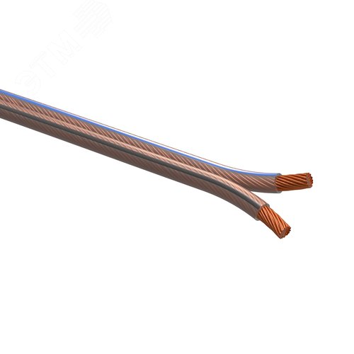 Акустический кабель 2х1,50 мм2 прозрачный, 5м A-150-S-5 - фото 1