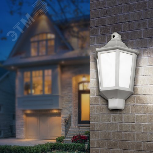 Светильник садово-парковый НБУ 60Вт 06-60-003 Ника белый матовый - фото 10