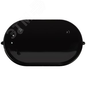 Светильник НБП 04-100-001 Акватермо алюминий/стекло IP54 E27 max 100Вт 280х160 овал черный - фото 4