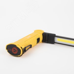 Фонарь светодиодный Рабочие Практик AA-901 многофункциональный СОВ+LED 3Вт магнит, крючок, клипса - фото 7