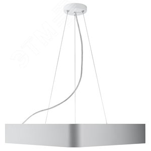 Светильник подвесной светодиодный 30Вт 2100Лм 4000К IP40 600х80 белый Geometria Delta SPO-153-W-40K-030 драйвер внутри - фото 3