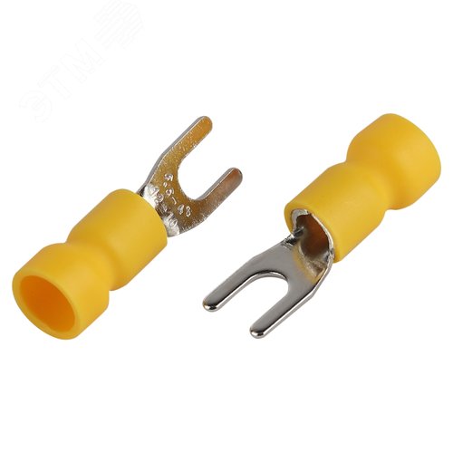 Изображение товара Наконечник вилочный с изолированным фланцем (упаковка 50 шт.) NO-225-123 НВИ 6.0-5 (уп)