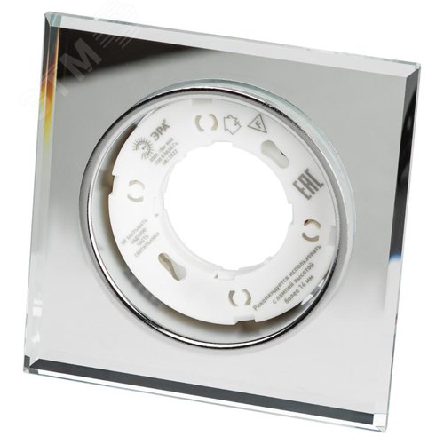 Светильник встраиваемый со светодиодной подсветкой DK LD50 MR GX53 зеркальный - фото 6