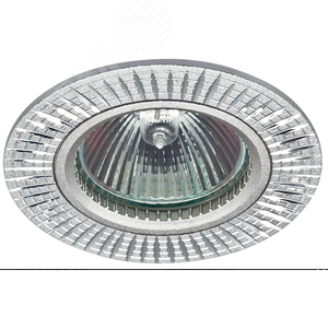 Изображение товара Светильник встраиваемый KL32 AL/SL/1 декор cо светодиодной подсветкой поворотный белый (50/2 (шт)