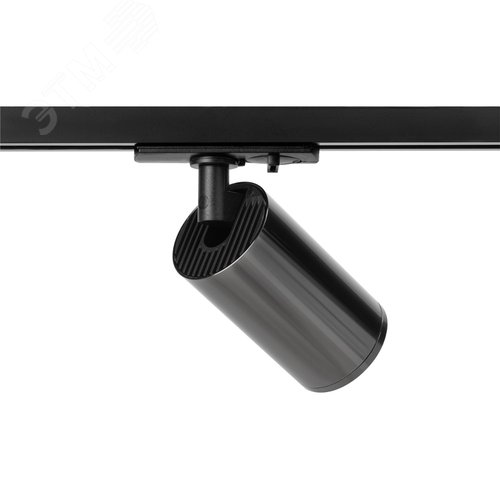 Светильник трековый однофазный TR39-GU10 ВСН MR16 Черный хром лампа MR16 ( в комплект не входит) - фото 4