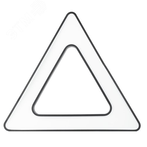 Светильник подвесной светодиодный 30Вт 2100Лм 4000К IP40 600х80 черный Geometria Delta SPO-153-B-40K-030 драйвер внутри - фото 4