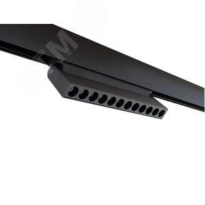 Светильник трековый магнитный TRM20-4-22-12W3K-B для системы NOVA 48V 12Вт 3000К направленный свет черный - фото 1