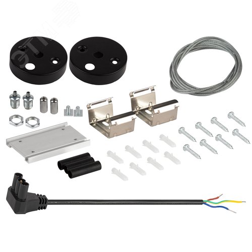 Светильник линейный LED SML-30-40W-4K-12-B 40Вт 4000K 3600Лм 1180х50х68 подвесной - фото 13