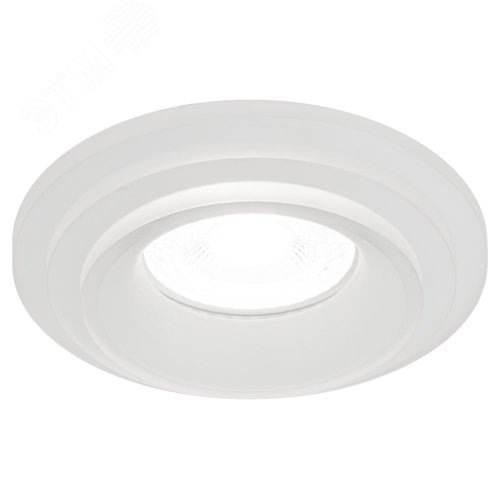 Светильник встраиваемый декоративный DK105 WH MR16 GU5.3 белый - фото 4