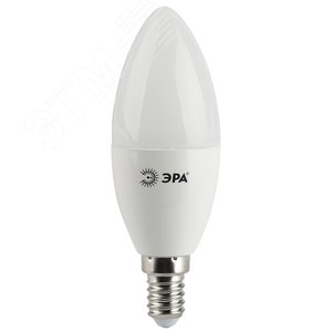 Лампа светодиодная LED B35-5W-827-E14 (диод, свеча, 5Вт, тепл, E14 (10/100/3500)