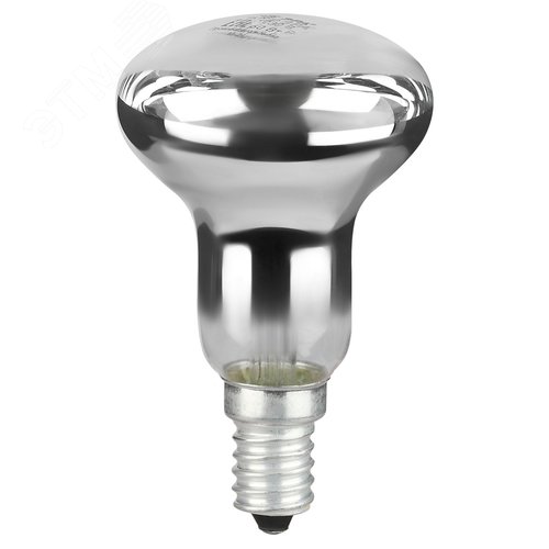 Лампа накаливания 40Вт 230В рефлектор цветная коробка Е14 R50-40-E14-230 - фото 2