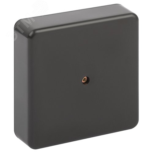 Изображение товара Распаячная коробка BS-B-100-100-30 для кабель-канала черная 100х100х30мм IP40 (шт)