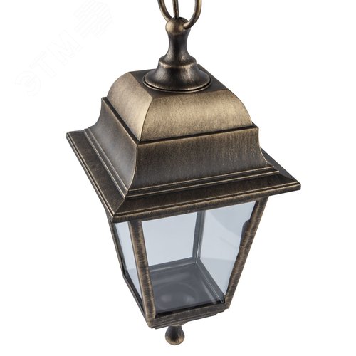 Изображение товара Светильник подвесной НСУ 04-60-001 четырехгранный под бронзу IP44 Е27 max60Вт (шт)