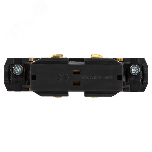 Коннектор для трехфазного шинопровода STR-30-B-CN-I типа I прямой внутренний черный - фото 3