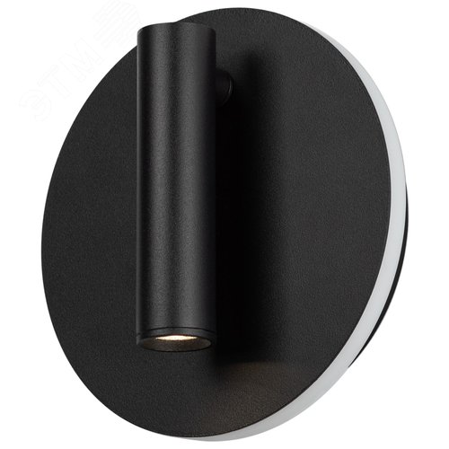 Подсветка декоративная светодиодная для интерьера черный IP20 COB 5Вт/SMD 7Вт 4000К EDGAR WL55 BK - фото 4