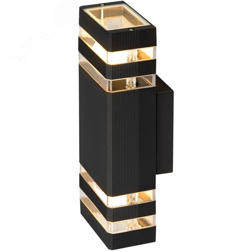 Светильник уличный настенный Астрея GBW-101-BL-0310 230В 2хЕ27 max 30Вт IP54 310х110x95 вверх/вниз - фото 2