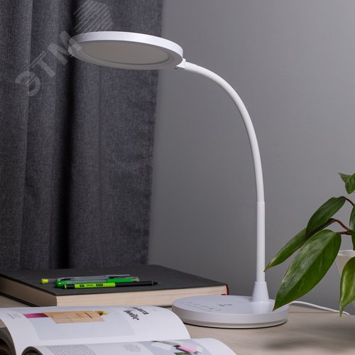 Светильник настольный светодиодный белый NLED-519-17W-W - фото 13