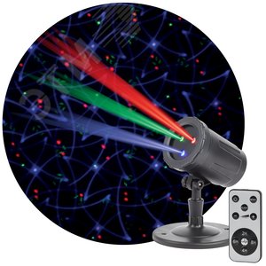 Проектор Laser Калейдоскоп, IP44, 220В ENIOP-05