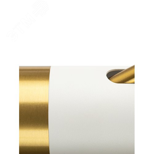 Светильник подвесной потолочный PL33 WH/GD MR16 GU10 цилиндр белый, золото - фото 10