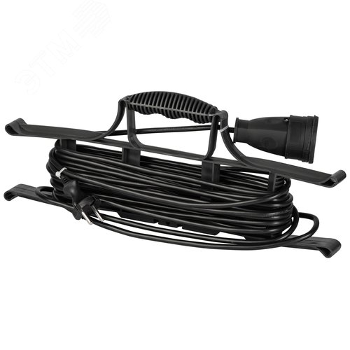 Изображение товара Удлинитель силовой на рамке 1 розетка без заземления 10 м ПВС 2х1мм2 GREENLINE FR-10-10m Greenline (шт)