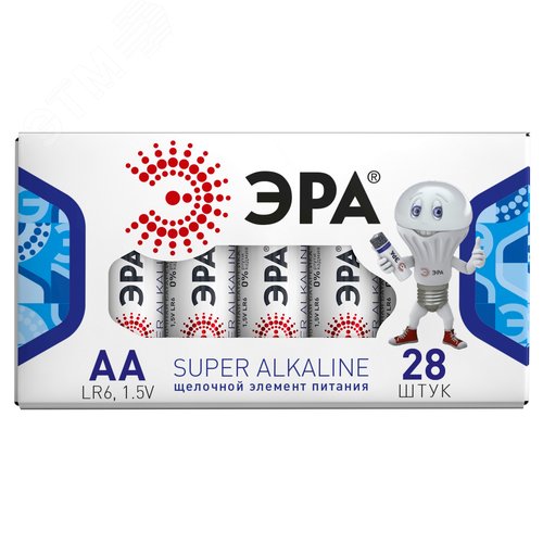 Батарейка LR6-28 box (28/840/18480) - фото 3