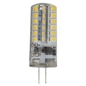 Лампа светодиодная LED 3.5Вт JC 2700К G4 теплый капсула 12V Б0033195 ЭРА