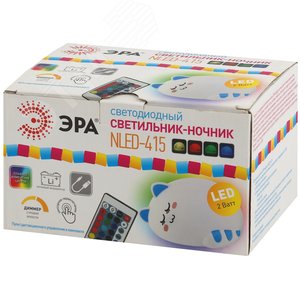 Светильник настольный NLED-415-2W-BU белый с синим - фото 2