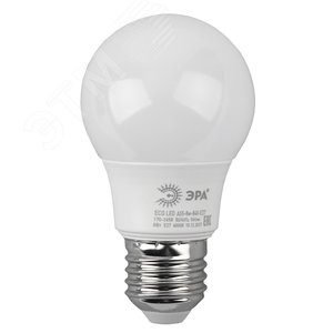 Лампа светодиодная 8Вт груша нейтральный RED LINE LED A55-8W-840-E27 R Е27 / E27 Б0052382 ЭРА - 3