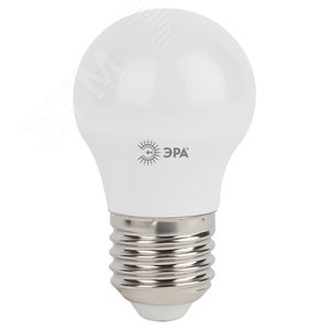 Лампа светодиодная LED 5 Вт 400Лм 2700К шар теплый E27 170-265В LED P45-5W-827-E27 Standart - фото 3