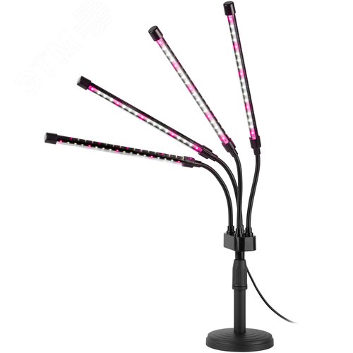 Светильник светодиодный настольный полного спектра 40 Вт для растений черный FITO-40W-АLED-Ra-USB - фото 1