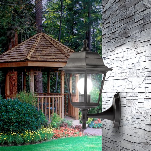 Светильник настенный НБУ 04-60-001 четырехгранный черный IP44 Е27 max60Вт - фото 11